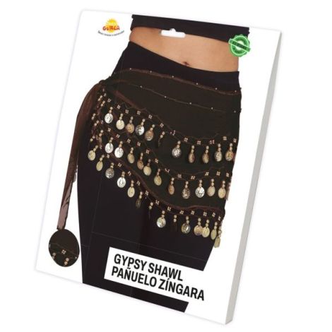 Esarfa orientala neagra - poza 4