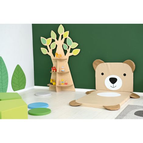 Etajera Copacel cu frunze, mobilier gradinita - poza 3