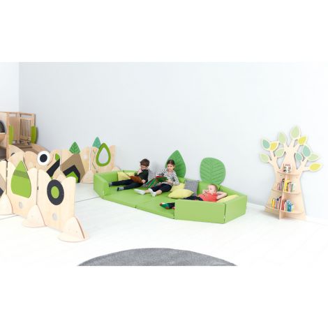 Etajera Copacel cu frunze, mobilier gradinita - poza 4