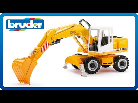 Excavator Bruder Liebherr - poza 2