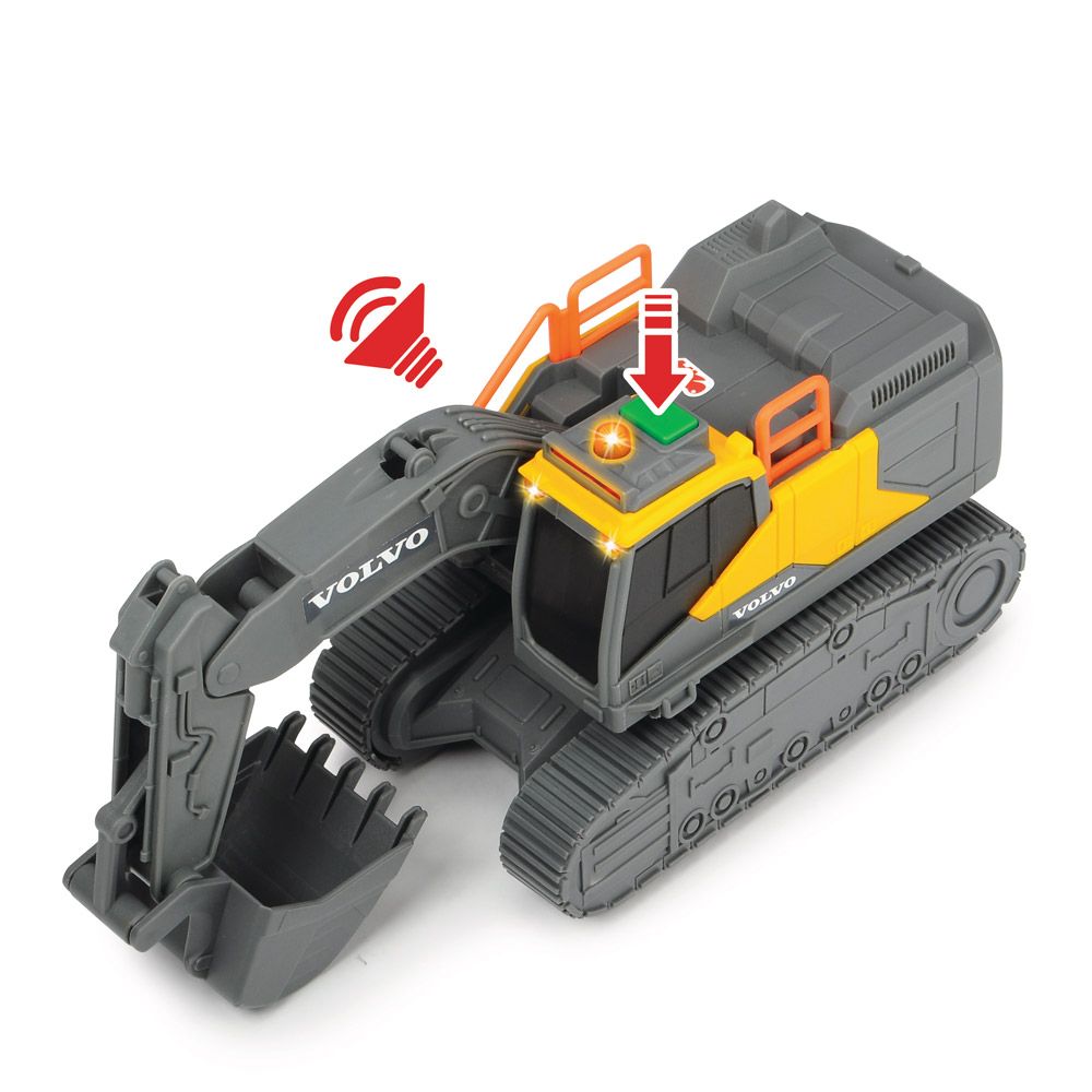 Excavator cu senile Dickie Volvo - poza 4