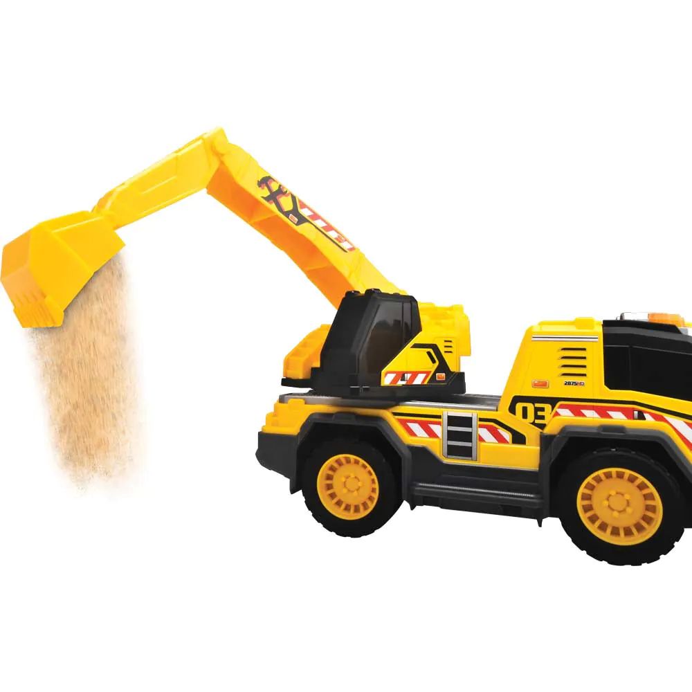 Excavator cu sunete si lumini Dickie 30 cm - poza 1