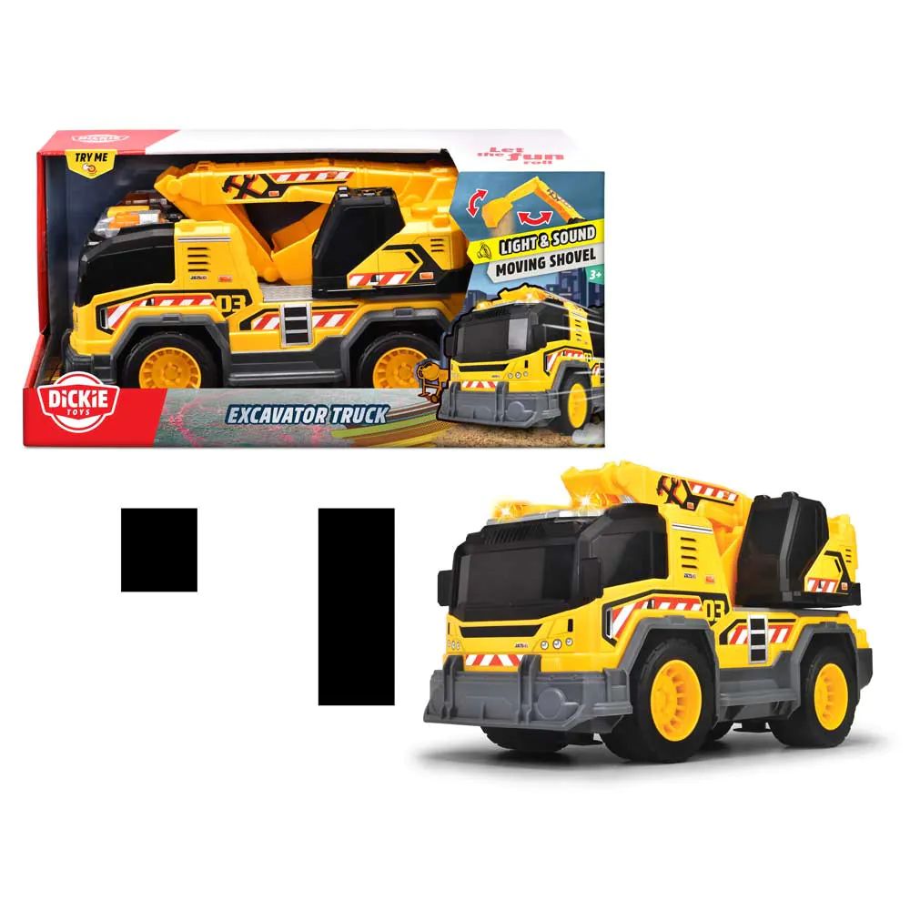 Excavator cu sunete si lumini Dickie 30 cm - poza 2