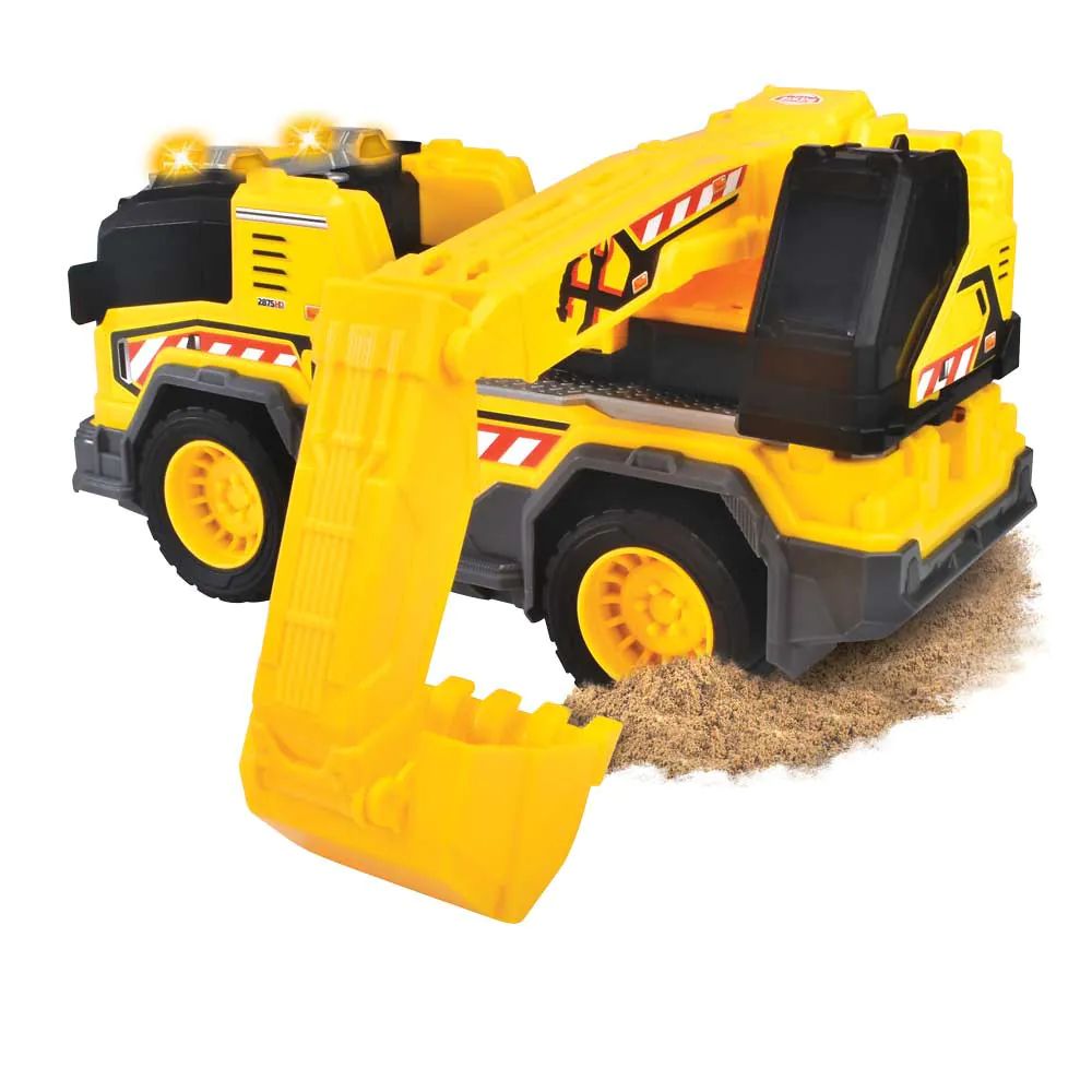 Excavator cu sunete si lumini Dickie 30 cm - poza 3