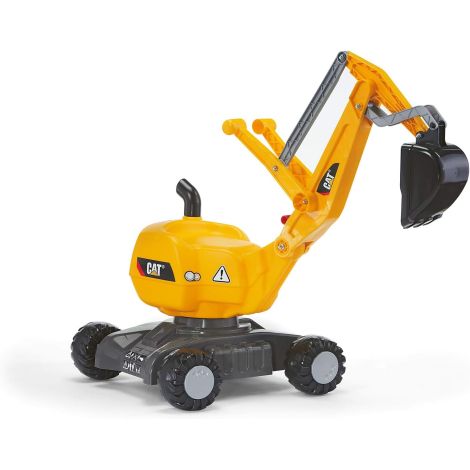 Excavator pe roti pentru copii Rolly Digger 421015 cu licenta CAT - poza 2