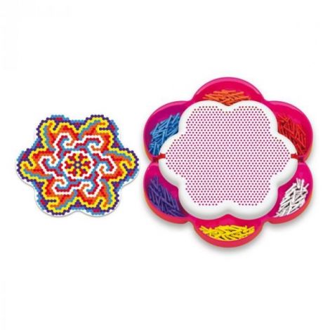 Fantacolor Mandala Daisy, 5-12 ani, Quercetti Q02101 - poza 3