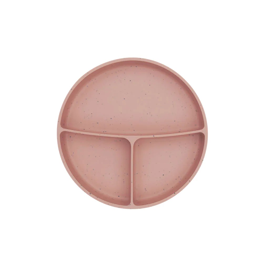 Farfurie cu compartimente Kikka Boo Platinum Silicone Blush 600 ml 6 luni+ - poza 2