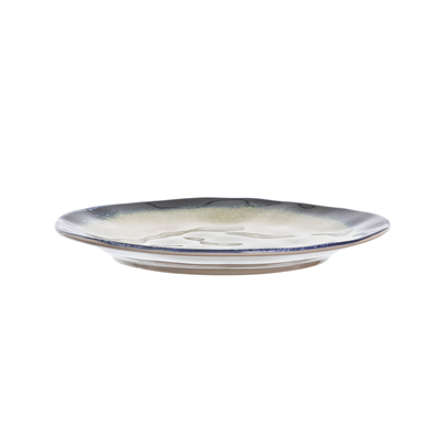 Farfurie intinsa pentru servire,ceramica,albastru, model Lago,20 cm