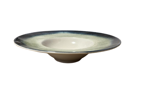 Farfurie pentru paste tip bol, ceramica, model Lago, 27 cm