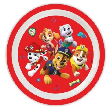 Farfurie reutilizabila petrecere paw patrol 20 cm - poza 1