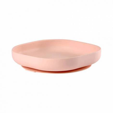 Farfurie silicon cu ventuza roz - poza 2
