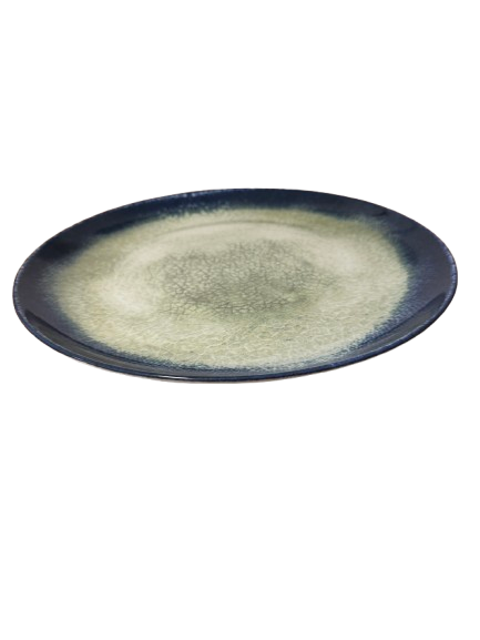 Farfurie tip platou intinsa pentru servire,ceramica,albastru, model Lago, 31 cm