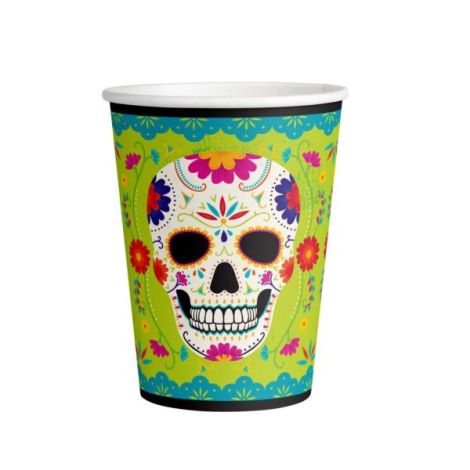 Farfurii dia de los muertos 23 cm - poza 2