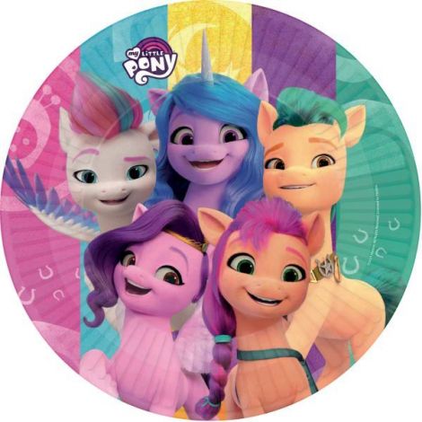 Farfurii my little pony film 23 cm - poza 2
