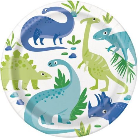 Farfurii petrecere dinozauri 23 cm unique Unique UN73885EU - poza 2