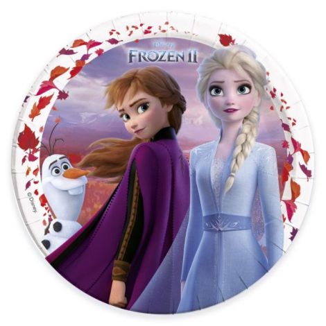 Farfurii petrecere frozen ii 23 cm - poza 2