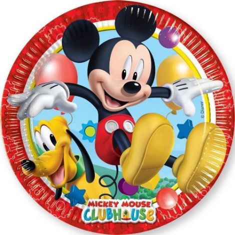 Farfurii petrecere mickey mouse 23 cm - poza 2