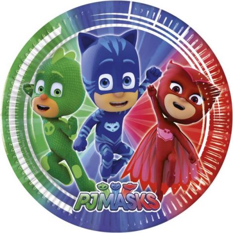 Farfurii petrecere pj mask 23 cm - poza 2