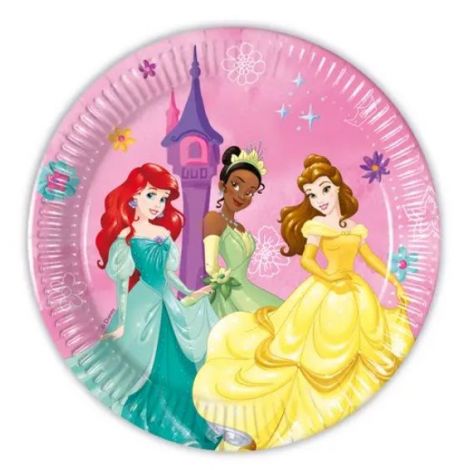 Farfurii petrecere printese disney 20 cm - poza 1