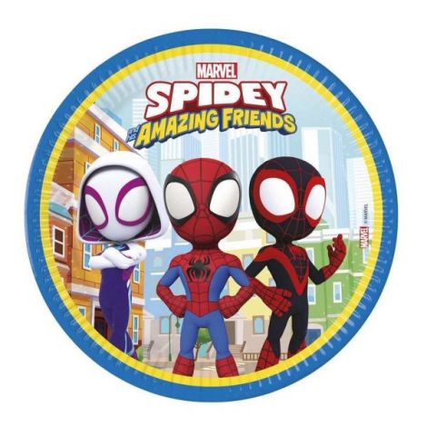 Farfurii petrecere spidey 23 cm Procos PR94876 - poza 2