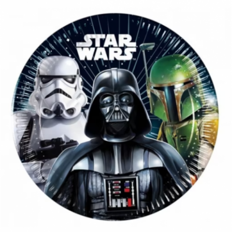 Farfurii petrecere star wars 20 cm - poza 1