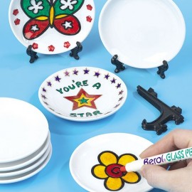 Farfurioare din ceramica - Baker Ross - poza 2