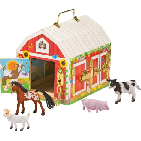 Ferma cu incuietori Melissa and Doug