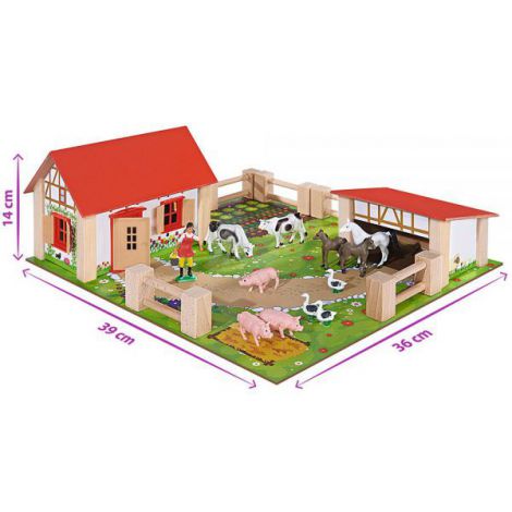 Ferma din lemn Eichhorn cu accesorii S100004304 - poza 5