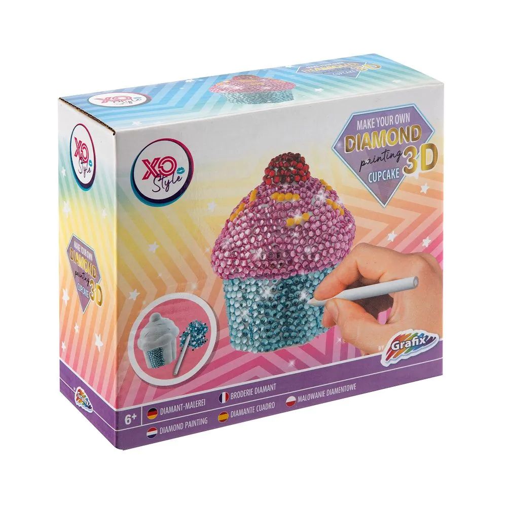 Figurina 3D pentru decorat cu pietricele Grafix XO Style - poza 1