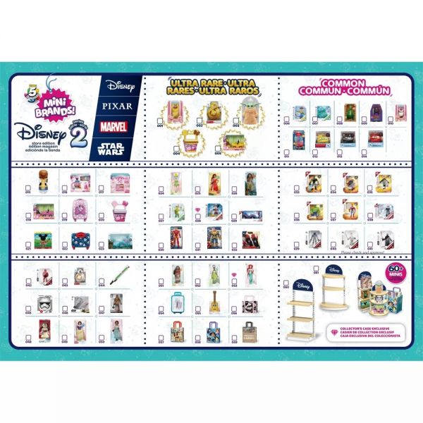 Figurina 5 Surprise Disney Store Mini Brands seria 2 - poza 3
