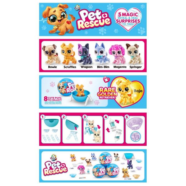 Figurina 5 Surprise Pet Rescue seria 1 - poza 4