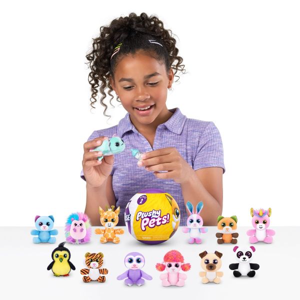 Figurina 5 Surprise Plushy Pets Seria 2 - poza 5