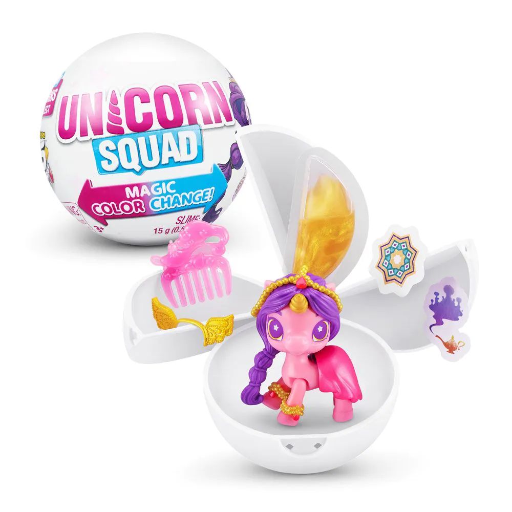Figurina 5 Surprise Unicorn Squad Magic Color Change - poza 2