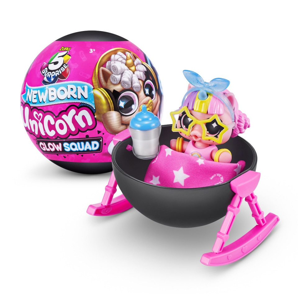 Figurina 5 Surprise Unicorn Squad Seria 6 - poza 2