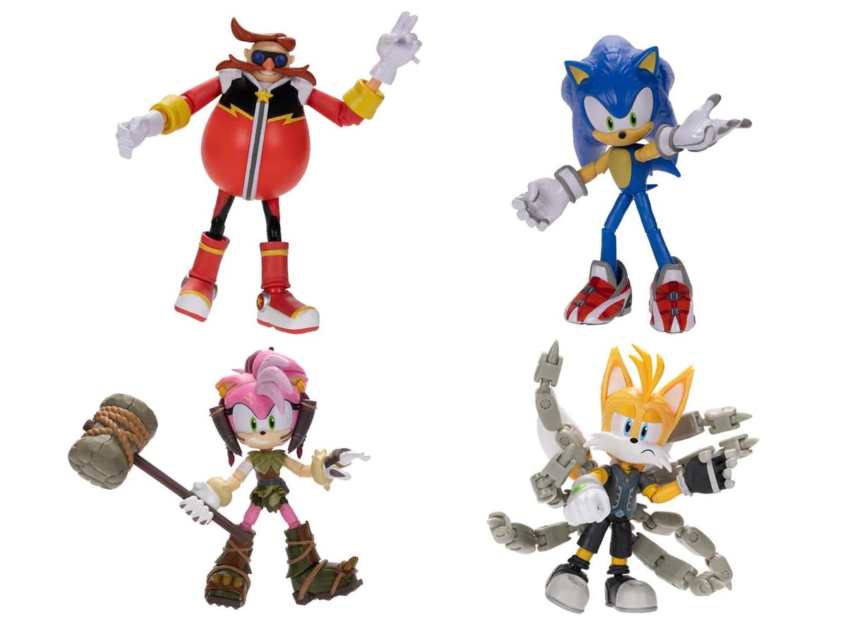 Figurina articulata 13 cm Ariciul Sonic, Seria 1, diverse modele - poza 2