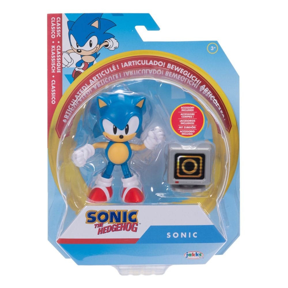 Figurina articulata Ariciul Sonic 10 cm Seria 17 diverse modele - poza 2