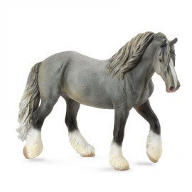 Figurina Cal Mare Gri Shire XL Collecta