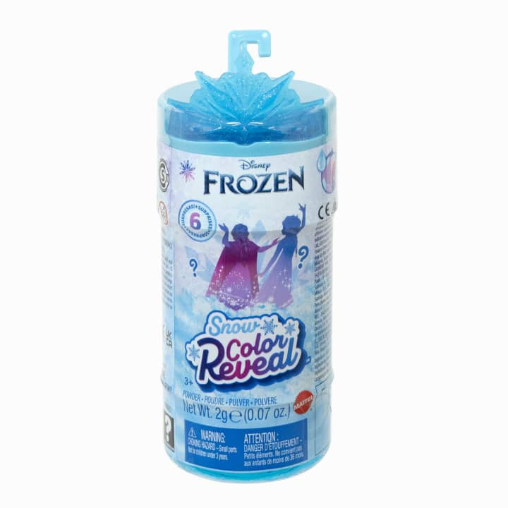 Figurina Colour Reveal Frozen Magic Snow Tranformation cu 6 accesorii surpriza - poza 1