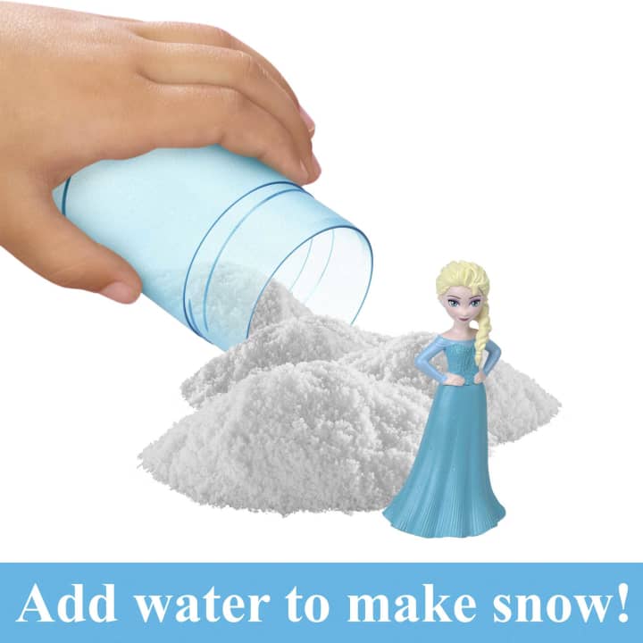 Figurina Colour Reveal Frozen Magic Snow Tranformation cu 6 accesorii surpriza - poza 4