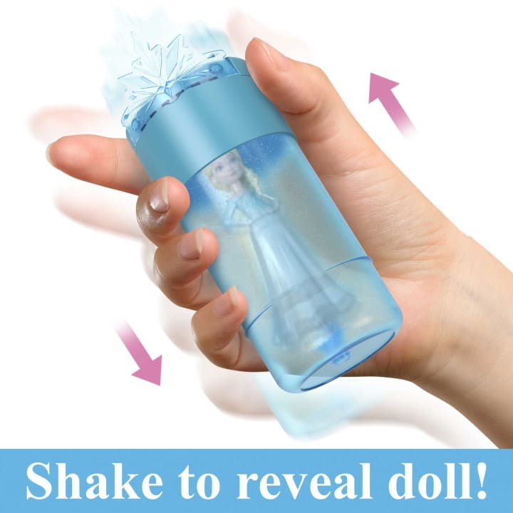 Figurina Colour Reveal Frozen Magic Snow Tranformation cu 6 accesorii surpriza - poza 5