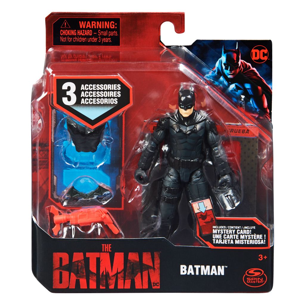 Figurina cu 3 accesorii DC Batman 10 cm - poza 2