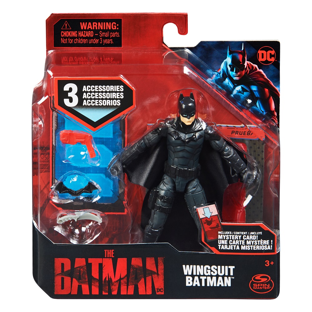 Figurina cu 3 accesorii DC Batman 10 cm - poza 5