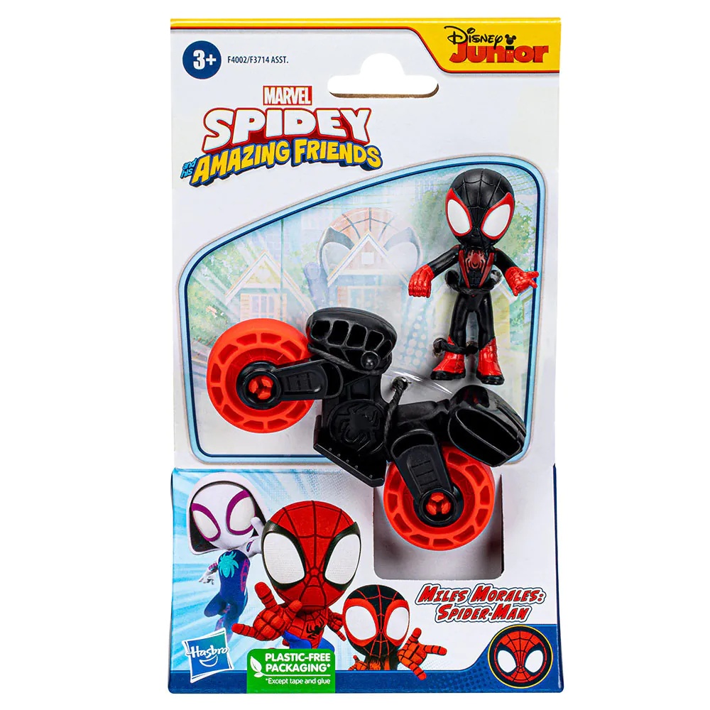 Figurina cu motocicleta Hasbro Spidey si Prietenii - poza 2