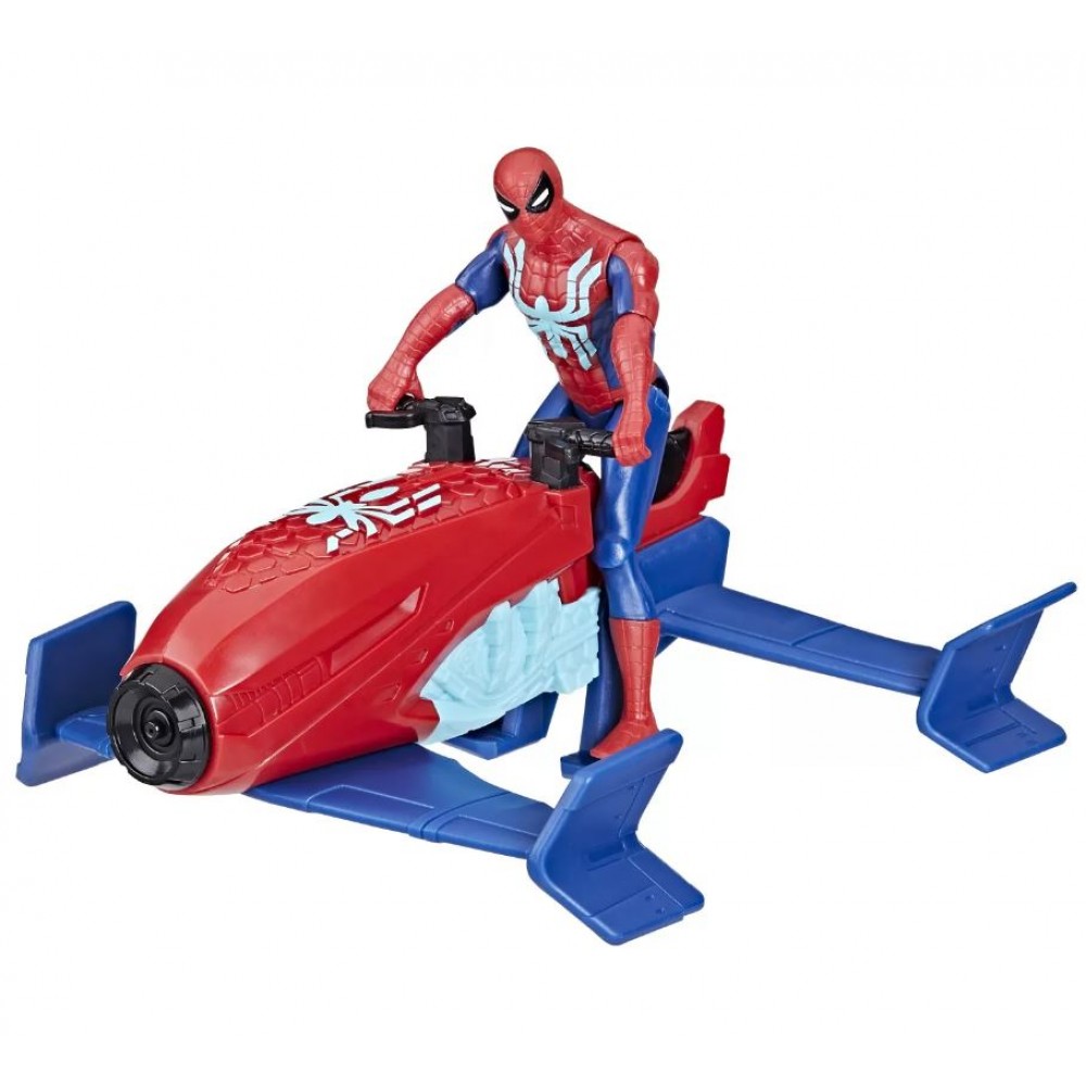 Figurina cu vehicul cu apa Hasbro Spiderman Web Splashers - poza 1
