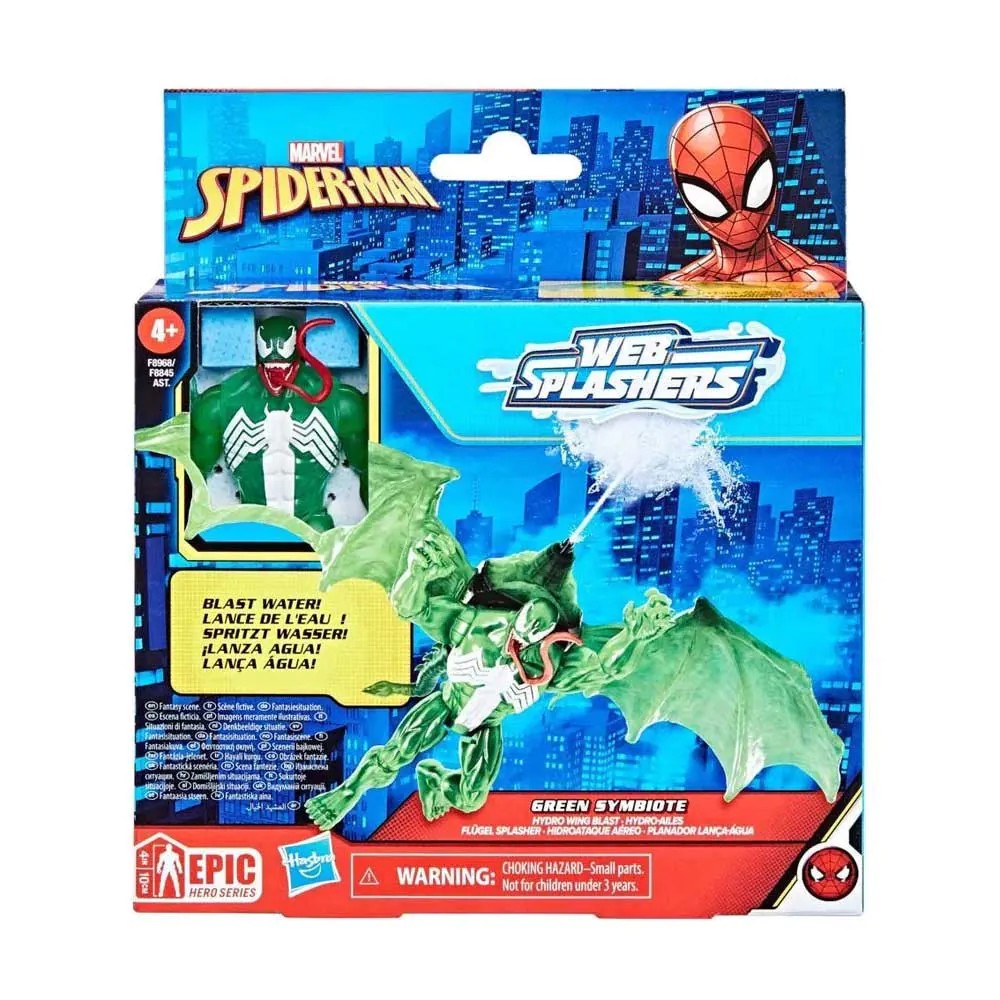 Figurina cu vehicul cu apa Hasbro Spiderman Web Splashers - poza 3