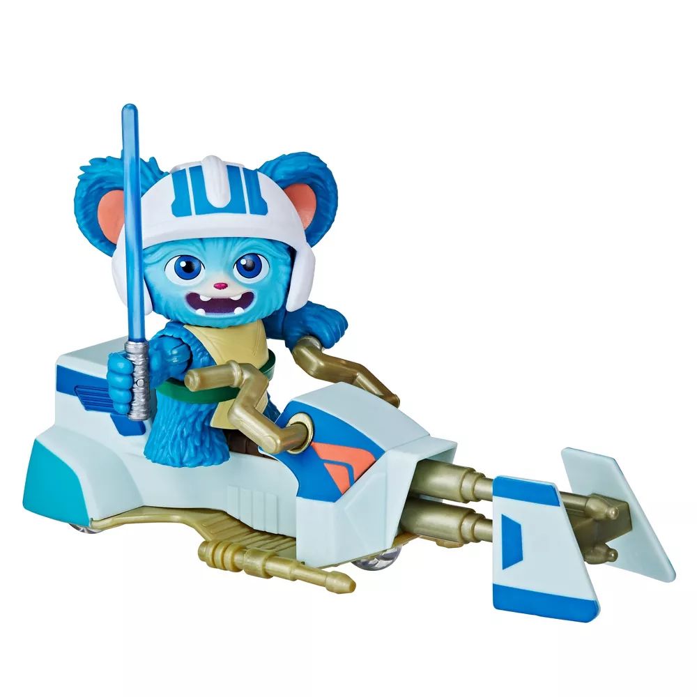 Figurina cu vehicul Hasbro Star Wars Young Jedi Adventures - poza 1