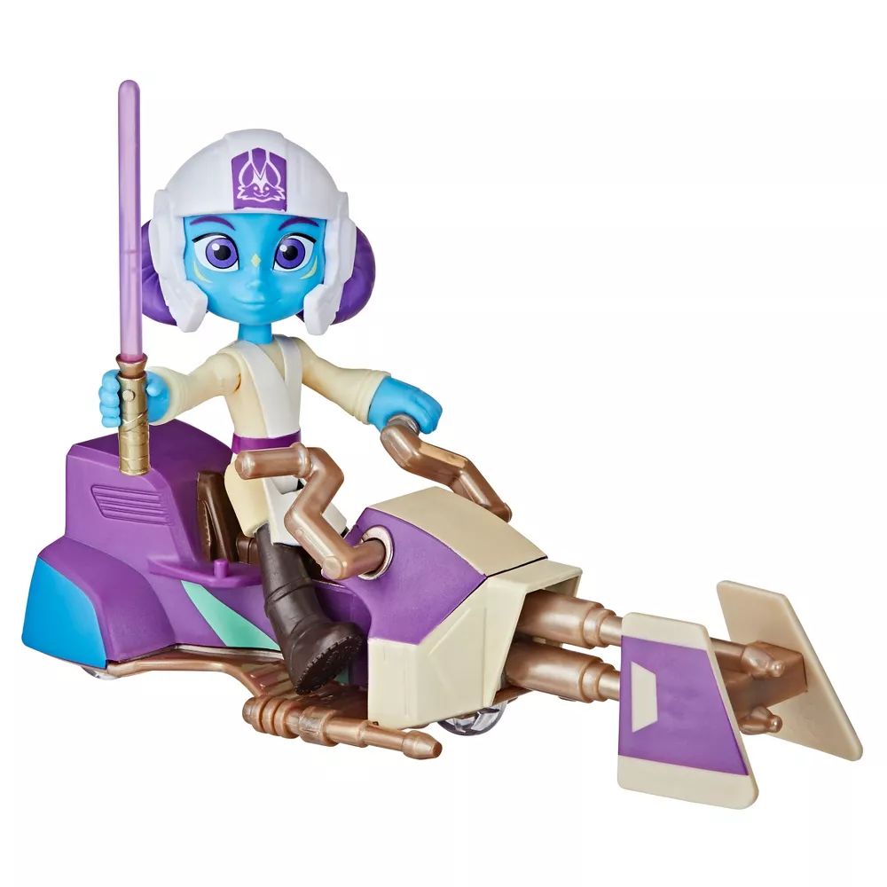 Figurina cu vehicul Hasbro Star Wars Young Jedi Adventures - poza 3