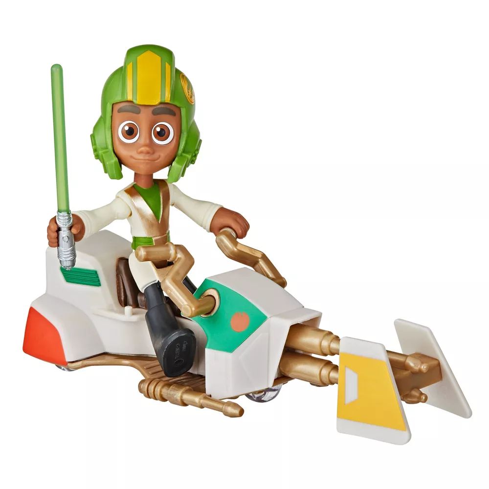 Figurina cu vehicul Hasbro Star Wars Young Jedi Adventures - poza 4