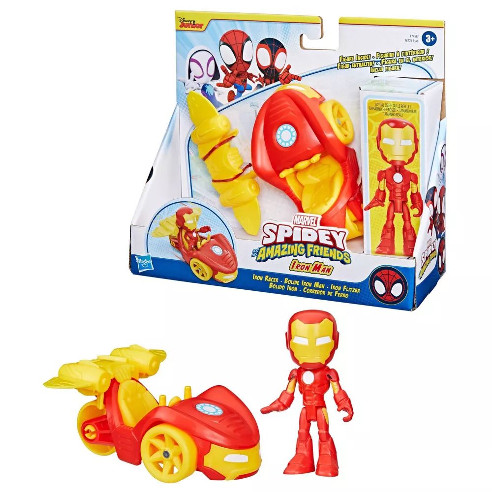 Figurina cu vehicul Spidey and his Amazing Friends - poza 3