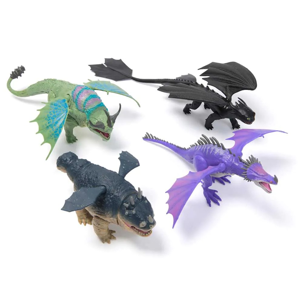 Figurina de baza How to Train Your Dragon diverse modele - poza 5